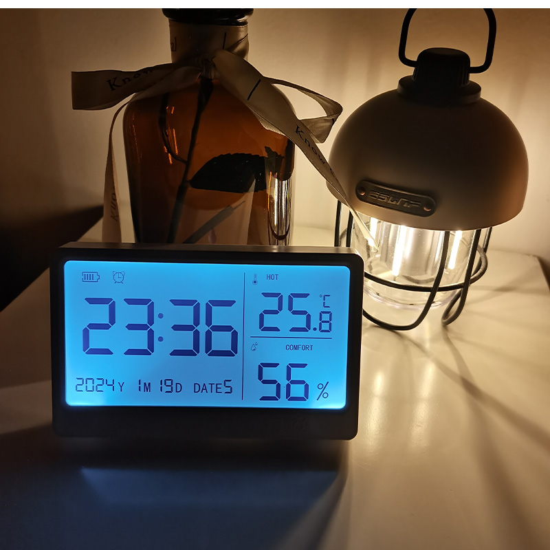 充電式温湿度計 デジタル温湿度計 温度管理 デジタル式 目覚まし時計 温度計 湿度計 多機能型 壁掛け式 室温管理 熱中症対策 年寄り 見やすい 大きい文字｜inskk｜16