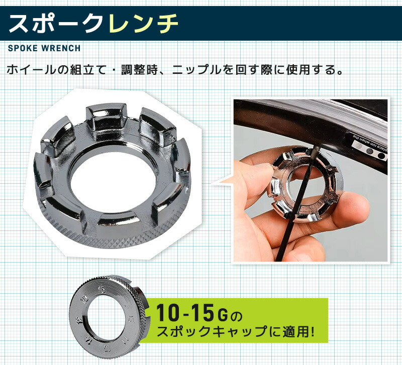 自転車修理ツールキット 収納ケース