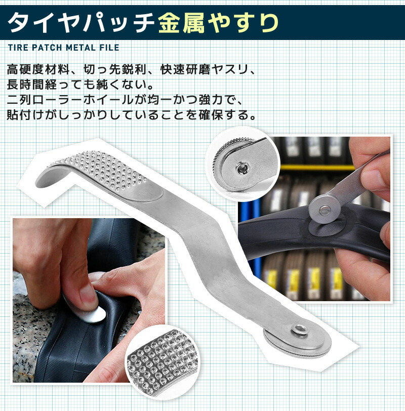 自転車修理ツールキット ミニポンプ付き