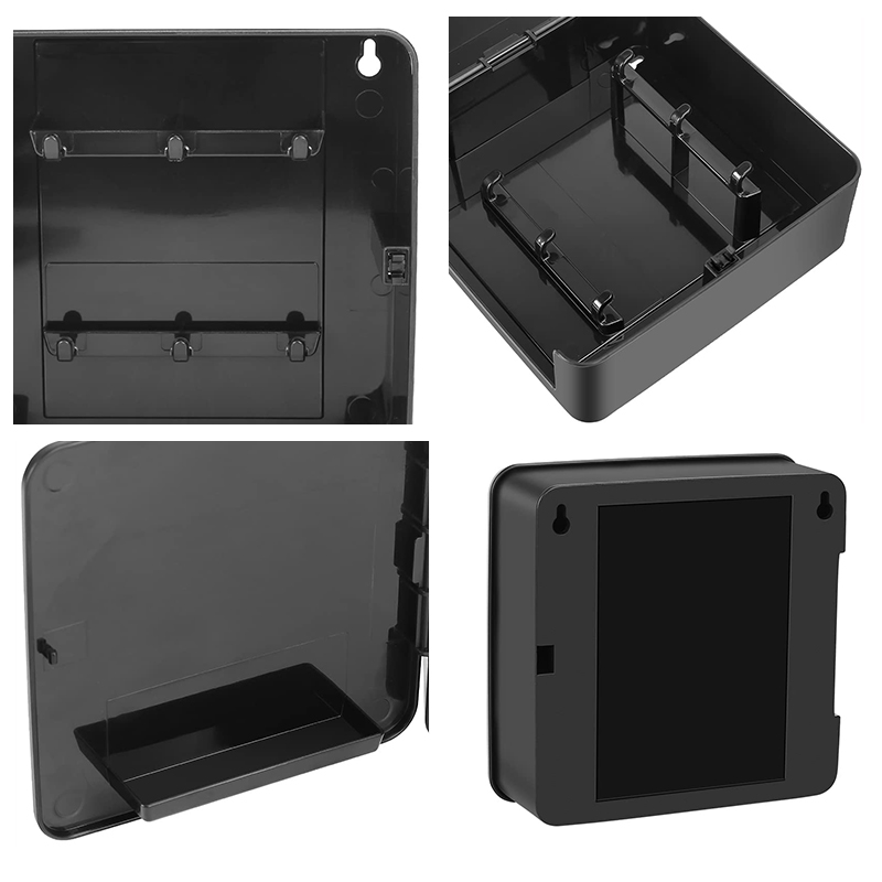 キーフック 壁掛け おしゃれ 収納 ドア 玄関 キーケース キーボックス 収納家具 扉付き キーホルダー 白 黒 北欧 インテリア 雑貨 両面テープ 鍵入れ 印鑑 2段 |  | 10