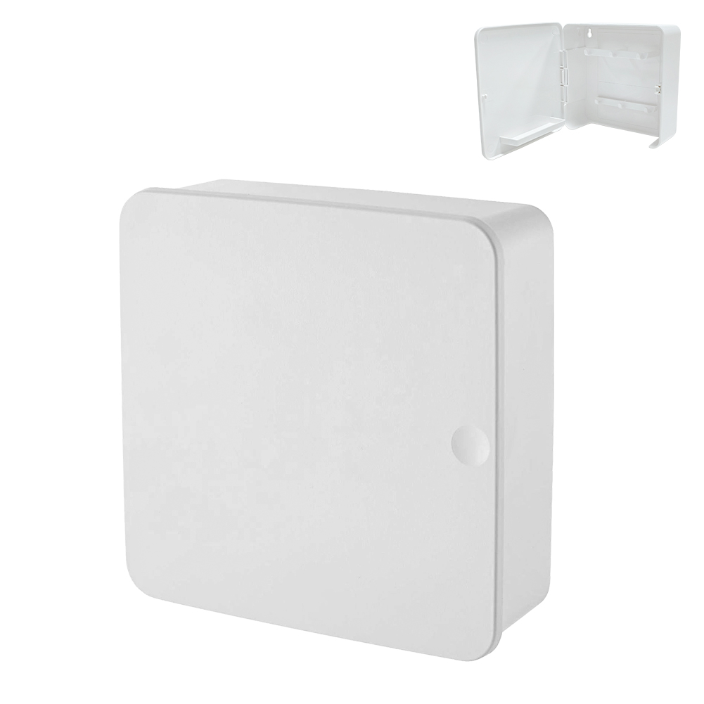 キーフック 壁掛け おしゃれ 収納 ドア 玄関 キーケース キーボックス 収納家具 扉付き キーホルダー 白 黒 北欧 インテリア 雑貨 両面テープ 鍵入れ 印鑑 2段 |  | 02