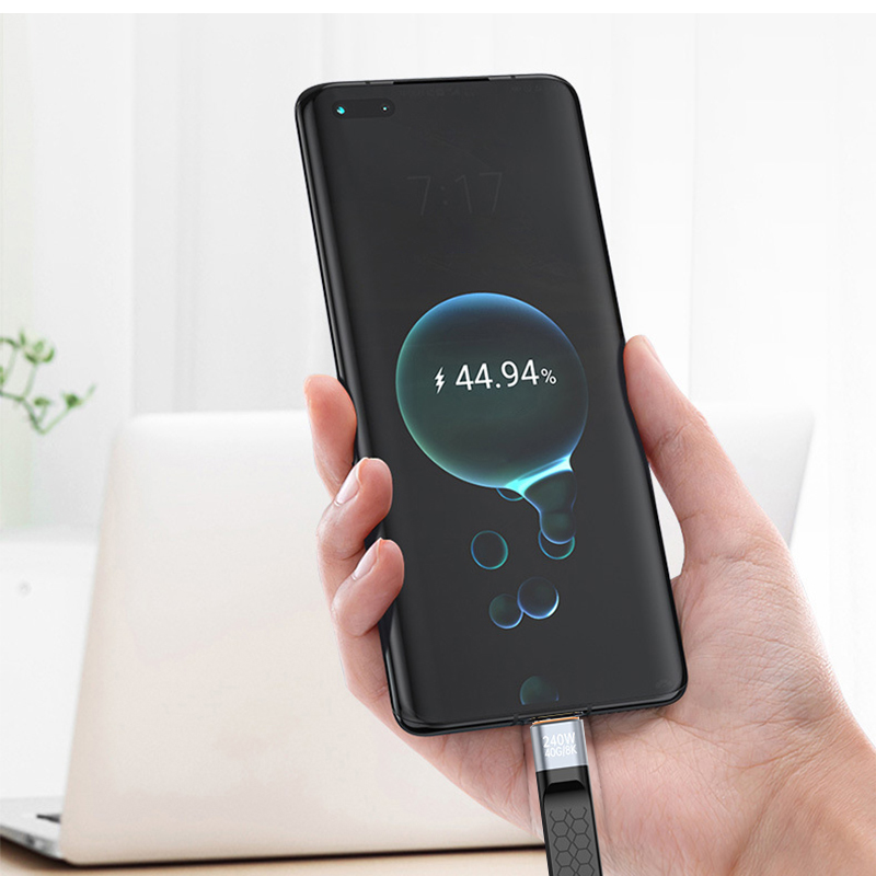 USB4.0 Type-C to Type-Cケーブル usb-cケーブル 短い Type-Cケーブル USB4対応 Thunderbolt 4対応 PD3.1標準 240W急速充電 8K60Hz 40Gbps 高速データ転送 13cm |  | 18