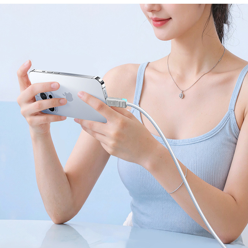 Type-Cケーブル PD対応240W 超急速充電 充電ケーブル PVC 外装保護 断線防止 低温充電 1.2m 1.8m USBケーブル typeC to typeC データー転送 |  | 16