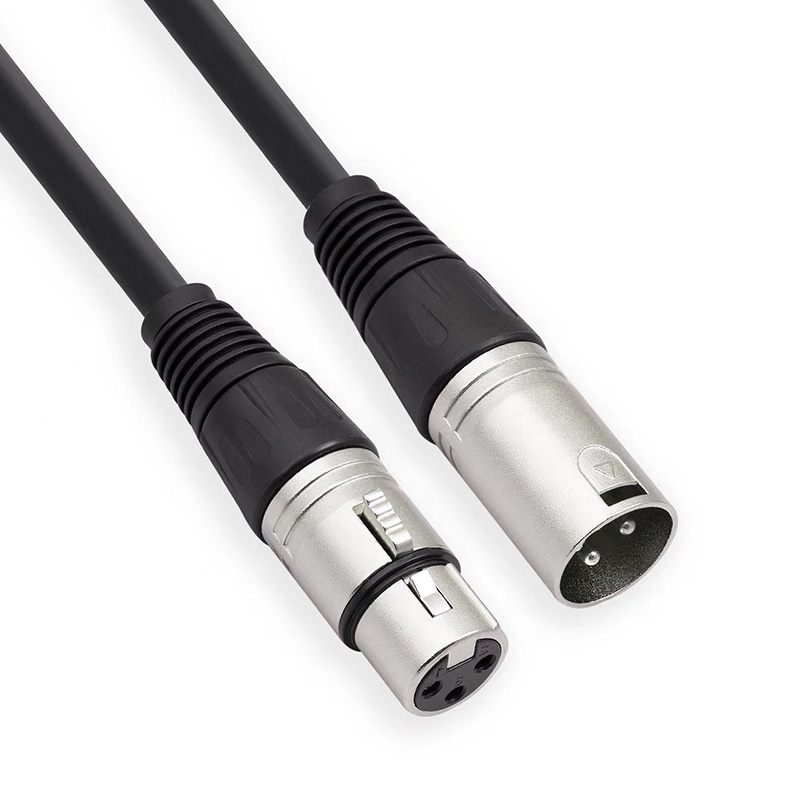 XLRケーブル コンデンサーマイク用 マイクケーブル 3ピンXLR 長さ200cm 2m XLRオス XLRメス 高耐久 柔軟性 ライブ用 音質安定 ロック機能付 無酸素銅芯線 |  | 11
