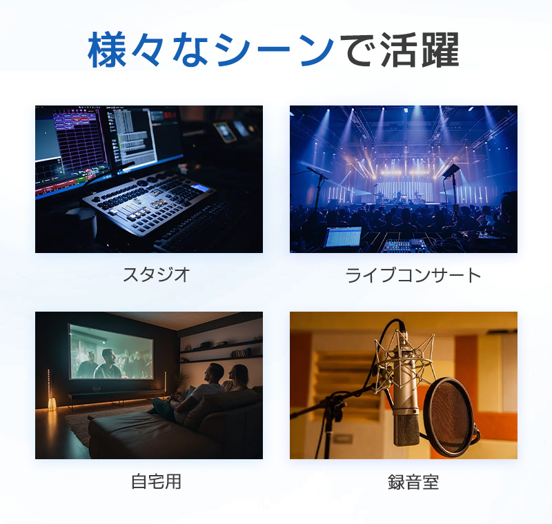 XLRケーブル コンデンサーマイク用 マイクケーブル 3ピンXLR 長さ500cm 5m XLRオス XLRメス 高耐久 柔軟性 ライブ用 音質安定 ロック機能付 無酸素銅芯線 |  | 09