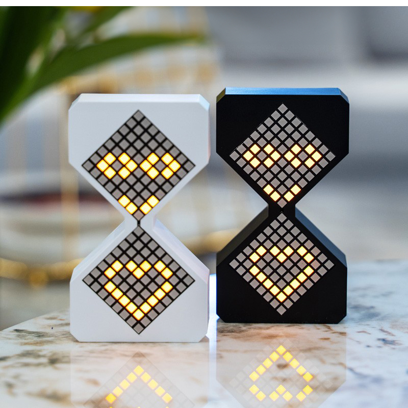 デジタル砂時計 3Dプリント電子砂時計 デジタルタイマー ナイトライト 2色展開 1〜30分で自由にタイマー設定 時間管理 電子タイマー 重力センサー付き |  | 13