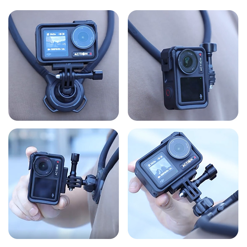 ネックレスマウント GoPro対応 ゴープロ カメラ首掛けマウント 