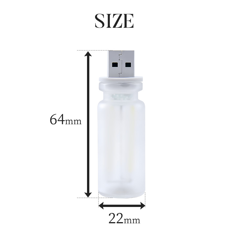 LEDライト USBライト 雰囲気ライト USB ミニガラスLEDランプ 卓上ライト すりガラス 間接照明 無段階調光 タッチ操作 6色展開 USB給電 北欧風 インテリアライト |  | 16