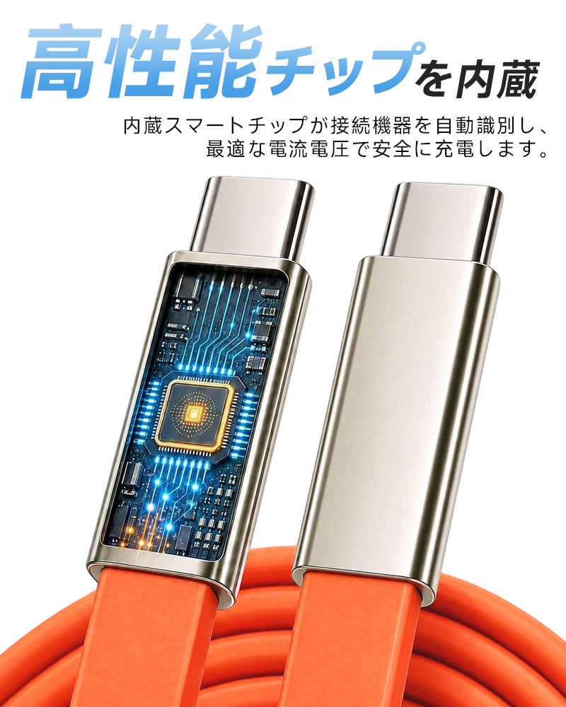 Type-C充電ケーブル 240W