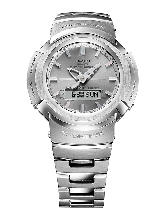 G-SHOCK ジーショック AWM-500D-1A8 電波ソーラー フルメタル Amazon.co.jp: CASIO カシオ gshock ジーショック AW500 初代