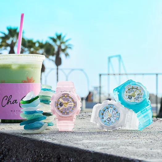 BABY-G ベビーG ベビージー Sea Glass Colors シリーズ カシオ CASIO アナデジ 腕時計 ブルー スケルトン ゴールド BA -110SC-2A 逆輸入海外モデル : ba-110sc-2a : INST - 通販 - Yahoo!ショッピング