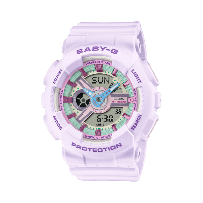 カシオ ベビーG 海外モデル アナデジタイプ BA-110XPM-6A 新品 BABY-G ベビーG ベビージー レディース パステル・ミーツ
