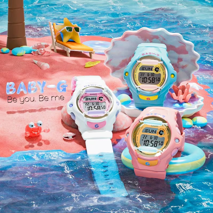 BABY-G ベビーG ベビージー カシオ CASIO デジタル 腕時計 ホワイト