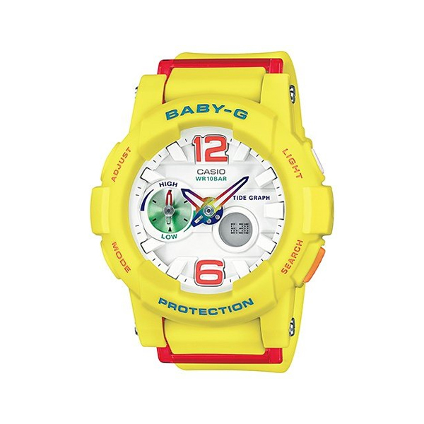 BABY-G ベビーG ベビージー G-LIDE ジーライド カシオ CASIO アナデジ 腕時計 イエロー マルチ タイドグラフ BGA-180-9B  逆輸入海外モデル : bga-180-9b : INST - 通販 - Yahoo!ショッピング