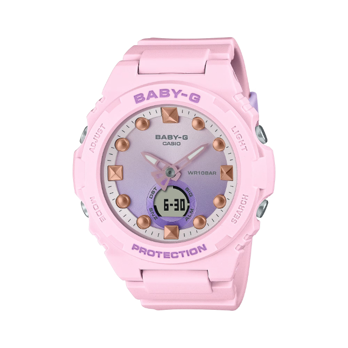 BABY-G ベビーG ベビージー カシオ CASIO アナデジ 腕時計 ピンク