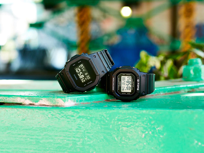 G-SHOCK Gショック ジーショック 限定 Solid Colors ソリッドカラーズ カシオ CASIO デジタル 腕時計 オールブラック  DW-5600BB-1 逆輸入海外モデル