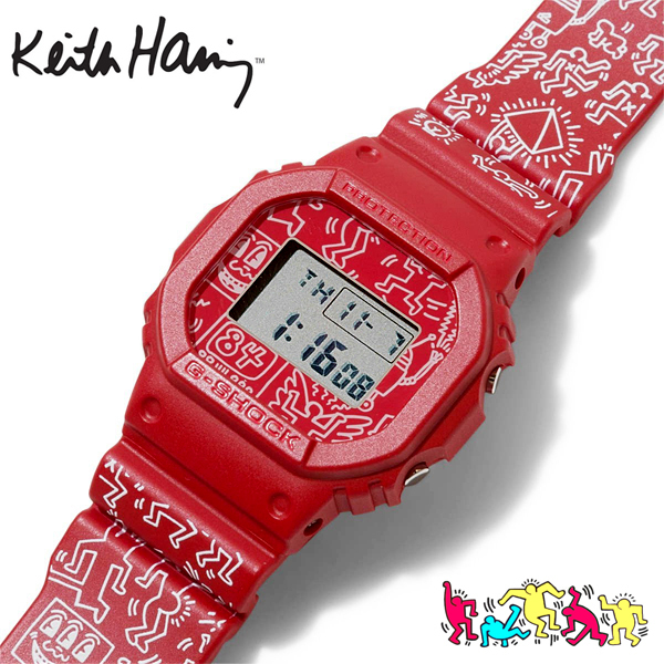 g-shock キースヘリング コラボウォッチ-