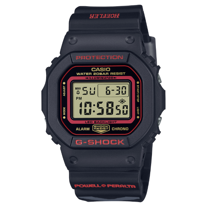 G-SHOCK Gショック パウエルペラルタ ケルビン・ホフラー トリプル コラボ 限定 カシオ CASIO デジタル 腕時計 ブラック  DW-5600KH-1 逆輸入海外モデル : dw-5600kh-1 : INST - 通販 - Yahoo!ショッピング