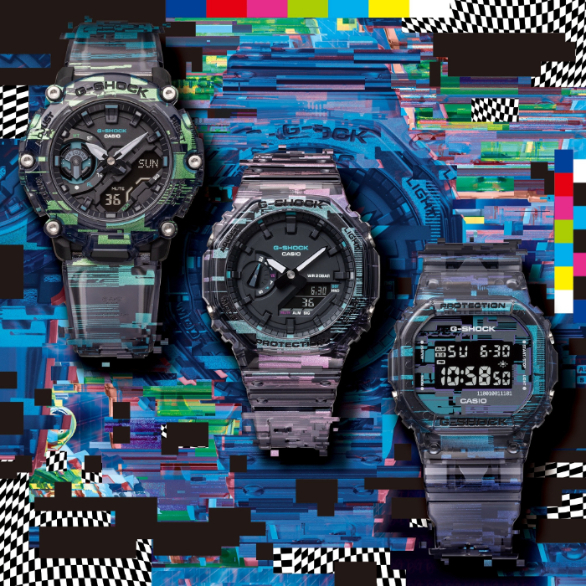 G-SHOCK Gショック ORIGIN オリジン デジタルグリッチ バグ デザイン