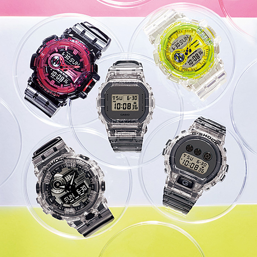 G-SHOCK Gショック ジーショック 限定 Clear Skeleton 逆輸入海外 