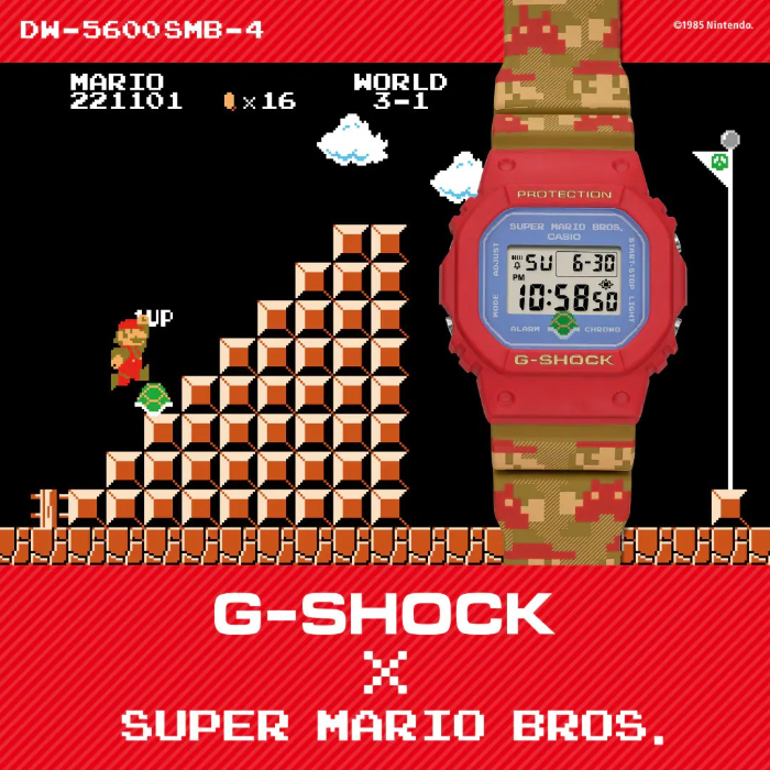 G-SHOCK Gショック スーパーマリオブラザーズ限定モデル MARIO カシオ