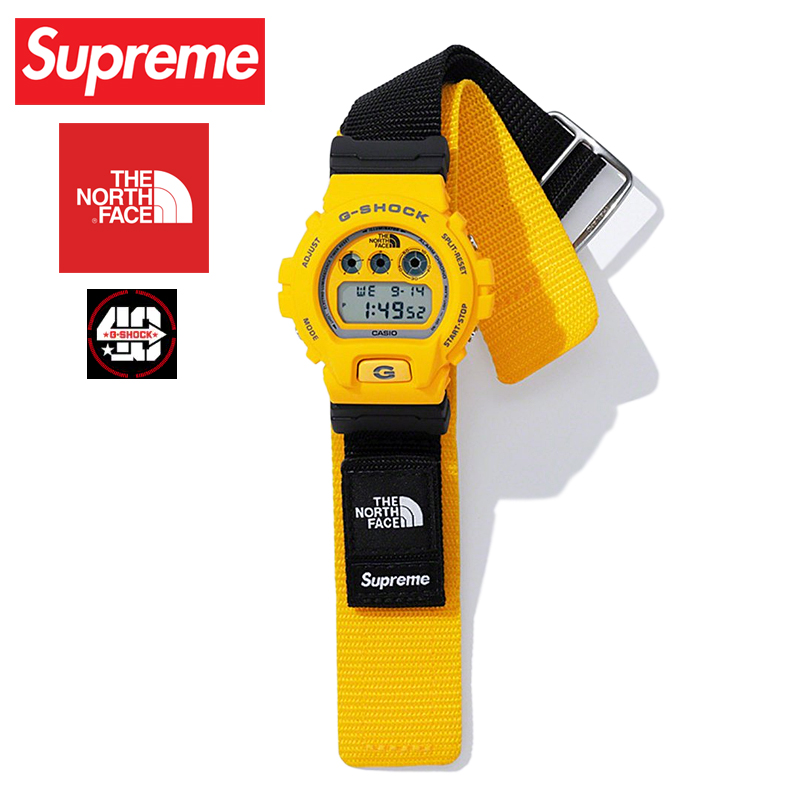 supreme The North Face G-SHOCK イエロー-