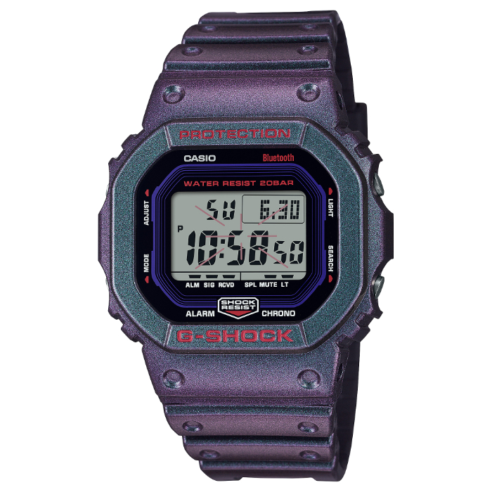CASIO G-SHOCK デジタル腕時計 青/オレンジ　DW–5610SC dw-b5600ah-6jf-a.jpg