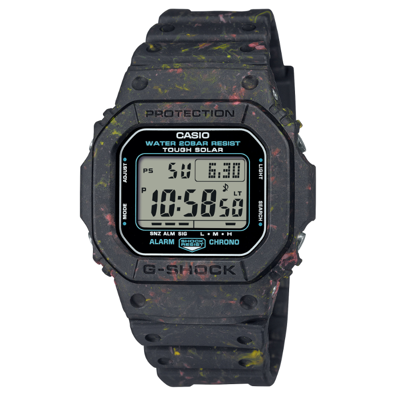 G-SHOCK Gショック 5600 限定モデル カシオ CASIO ソーラー デジタル 腕時計 ブラック マルチカラー G-5600BG-1JR  国内正規モデル : g-5600bg-1jr : INST - 通販 - Yahoo!ショッピング