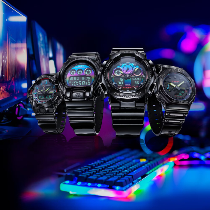 G-SHOCK Gショック ヴァーチャル レインボー：ゲーマーズ RGB