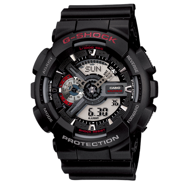 G-SHOCK Gショック ジーショック GA-110 シリーズ カシオ CASIO アナデジ 腕時計 ブラック レッド ビッグフェイス GA-110-1AJF  国内正規モデル : ga-110-1ajf : INST - 通販 - Yahoo!ショッピング