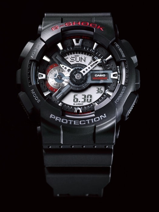 BUY Casio G-Shock White Tricolor Analog Digital Limited