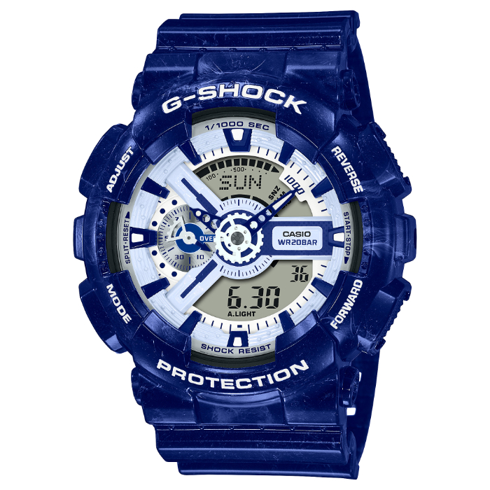 G-SHOCK Gショック 磁器(青花)モチーフ 限定 カシオ CASIO アナデジ 腕時計 ブルー ホワイト GA-110BWP-2A 逆輸入海外モデル  : ga-110bwp-2a : INST - 通販 - Yahoo!ショッピング