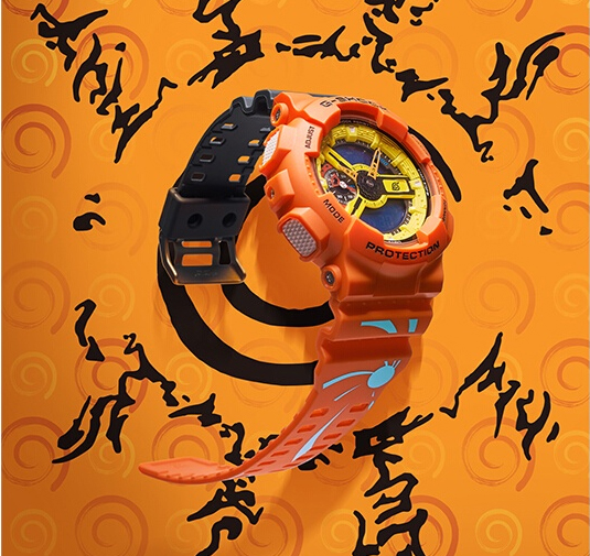 G-SHOCK BASIC Gショック NARUTO -ナルト- 限定モデル カシオ CASIO 