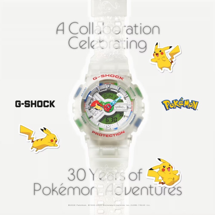 に*ー様 ポケモン✖️G-SHOCK 30周年モデル　GA-110PKM-7AJ 110 Series G-SHOCK Gショック ポケモン 30周年記念コラボ 限定