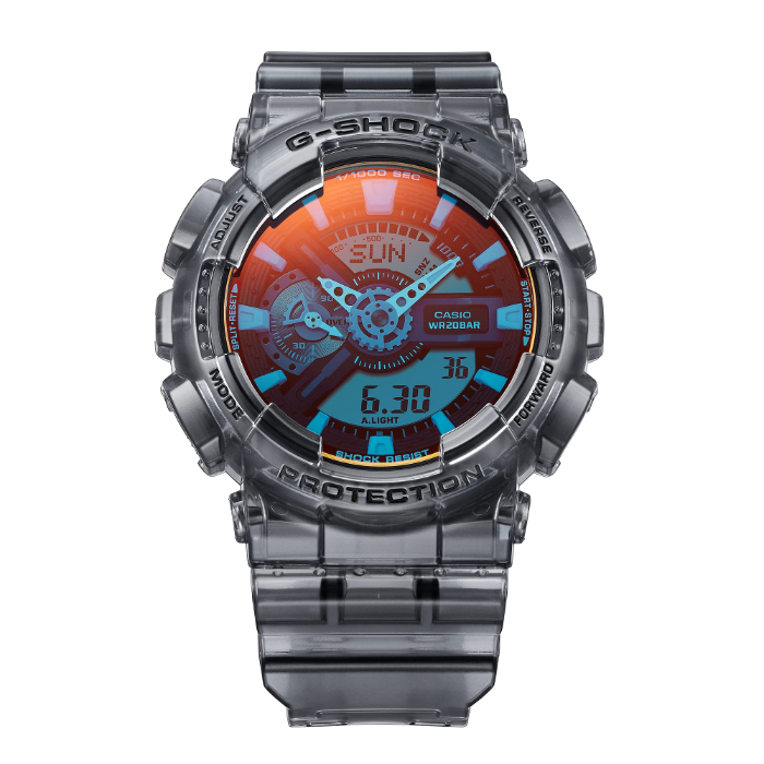 人気 CASIO カシオ G-SHOCK グレー GA-2110ET-8A GA2110ET-8A | Analog-Digital Grey Men's Watch G-SHOCK | CASIO