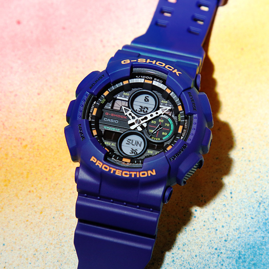 G-SHOCK Gショック 限定カラー カシオ CASIO アナデジ 腕時計 パープル