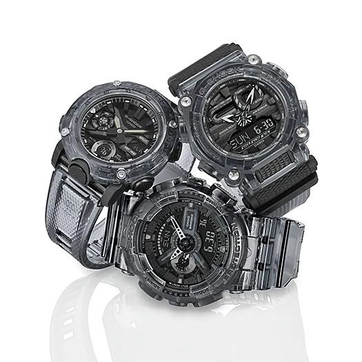 Gショック　腕時計　スケルトン　カーボンコアガード　GA-2000シリーズ GA-2000S-1AJF | CASIO