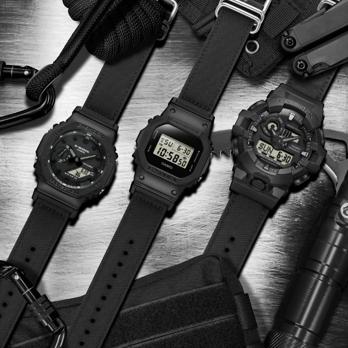 G-SHOCK Gショック Utility black ユーティリティブラック カシオ