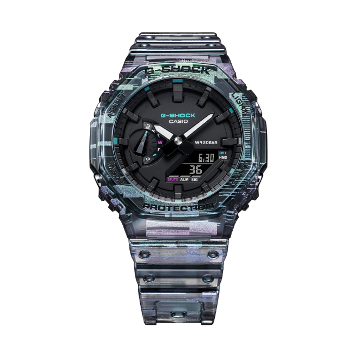 G-SHOCK カシオーク Gショック デジタルグリッチ バグ デザイン