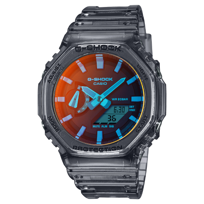 カシオーク G-SHOCK Gショック ジーショック ビーチタイムラプス カシオ CASIO アナデジ 腕時計 グレー マルチ 偏光 スケルトン GA-2100TLS-8AJF  国内正規モデル : ga-2100tls-8ajf : INST - 通販 - Yahoo!ショッピング