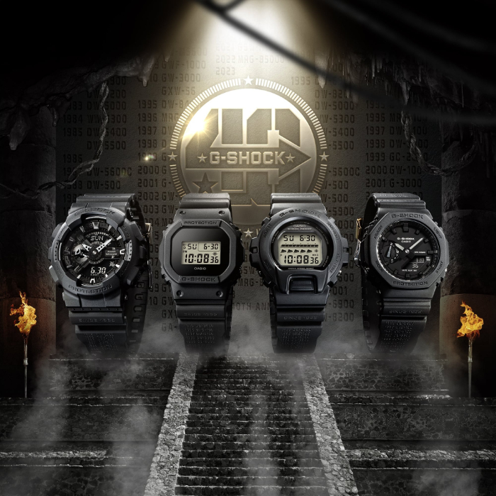 カシオーク G-SHOCK Gショック 40周年 リマスター・ブラック 