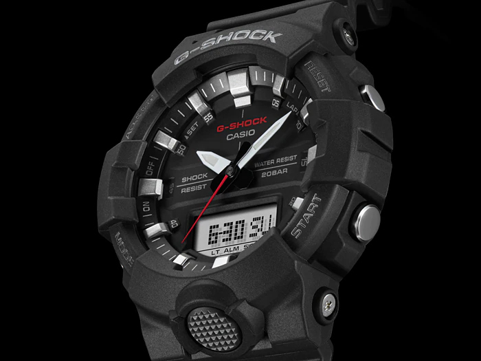 CASIO G-SHOCK レッド GA-800 アナデジ 稼働品 GA-2100-4AJF | CASIO