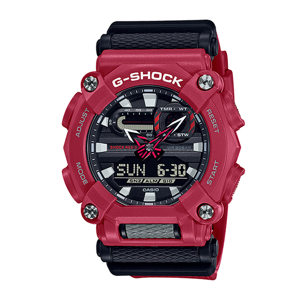 G-SHOCK 腕時計 GA-900 レッド ga-900-4a-a.jpg