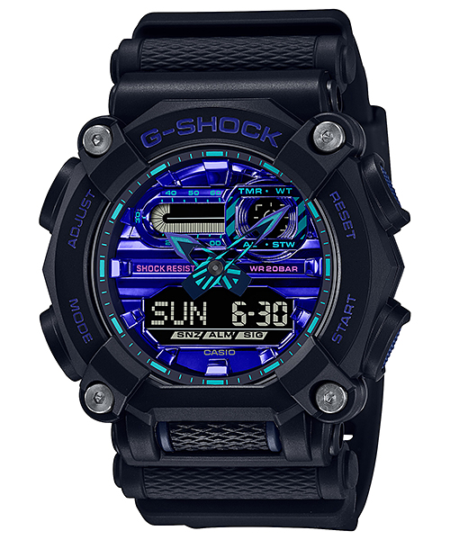 G-SHOCK Gショック Virtual Blueシリーズ カシオ CASIO アナデジ 腕時計 ブラック ブルー GA-900VB-1A 逆輸入 海外モデル : ga-900vb-1a : INST - 通販 - Yahoo!ショッピング