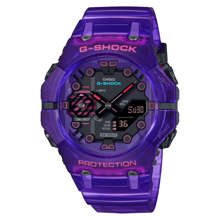 日本最大級 パープル 【数回使用】G-SHOCK 紫 時計 スピード 時計 