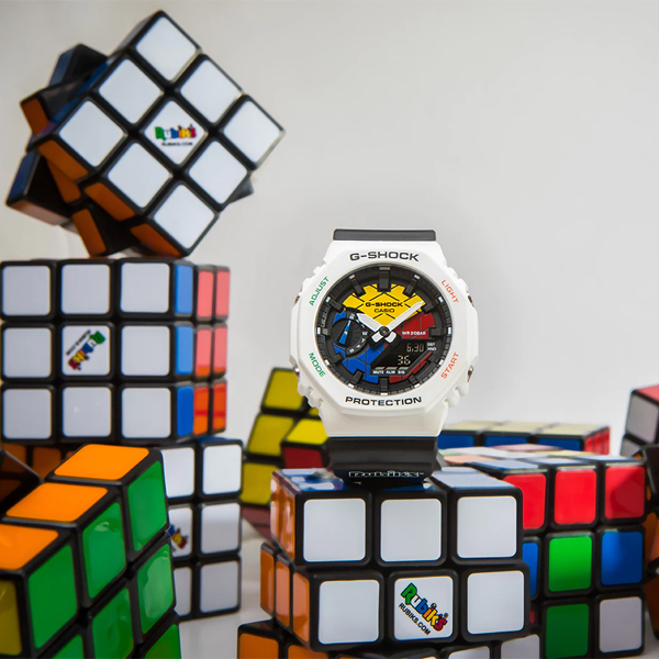 限定モデル】 CASIO G-SHOCKルービックキューブコラボ GAE-2100RC-1AJR