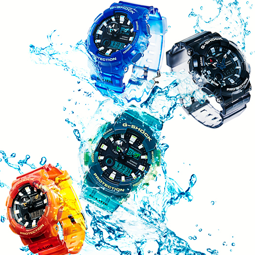 カシオGショックＧライド アナログ・デジタル腕時計 GAX-100MSA G-SHOCK Gショック ジーショック G-LIDE Gライド 2017夏モデル カシオ