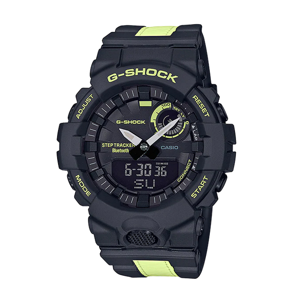 G-SHOCK GBA-800 イエロー デジタル腕時計 GBA-800-9A
