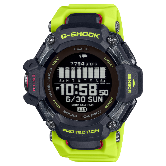 G-SHOCK GBD-H2000-1AJR GPS時計 G-SHOCK Gショック G-SQUAD Gスクワッド 限定 スマートフォン