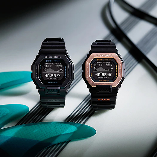 G-SHOCK Gショック G-LIDE Gライド 限定 2021夏モデル 逆輸入海外モデル カシオ デジタル 腕時計 ローズゴールド  GBX-100NS-4